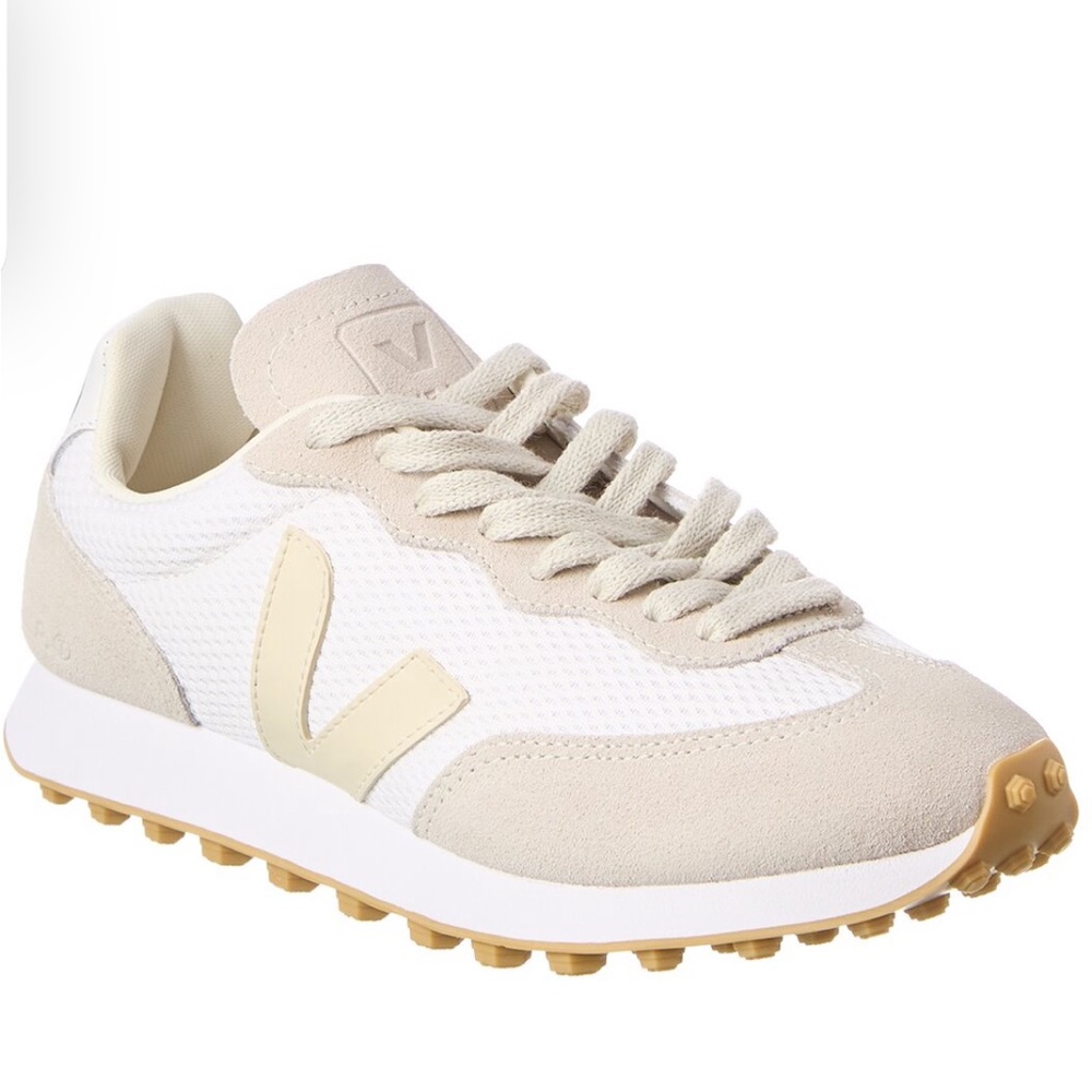 Rio Branco Swede and mesh sneakers
